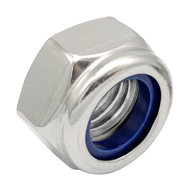 Din985 Stainless Steel Hex Nylon Nut suppliers